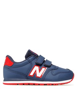 Sneakersy New Balance PV500NRT Granatowy ze sklepu eobuwie.pl w kategorii Buty sportowe dziecięce - zdjęcie 172178951