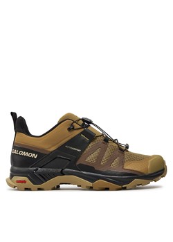 Sneakersy Salomon X Ultra 4 L47452300 Brązowy ze sklepu eobuwie.pl w kategorii Buty sportowe męskie - zdjęcie 172179002