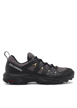 Salomon Sneakersy X Braze GORE-TEX L47180500 Szary ze sklepu MODIVO w kategorii Buty trekkingowe męskie - zdjęcie 172179552