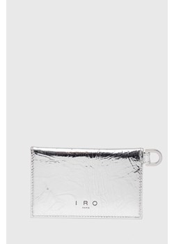 IRO etui na karty kolor srebrny ze sklepu ANSWEAR.com w kategorii Portfele damskie - zdjęcie 172180694
