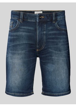 Szorty jeansowe o kroju slim fit z 5 kieszeniami ze sklepu Peek&Cloppenburg  w kategorii Spodenki męskie - zdjęcie 172182383