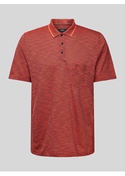 Koszulka polo ze wzorem w paski i kieszenią na piersi ze sklepu Peek&Cloppenburg  w kategorii T-shirty męskie - zdjęcie 172182384