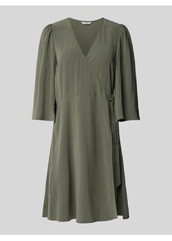 Sukienka o długości do kolan w kopertowym stylu model ‘Melika’ ze sklepu Peek&Cloppenburg  w kategorii Sukienki - zdjęcie 172182423