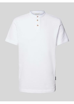 Koszulka polo o kroju regular fit z fakturowanym wzorem ze sklepu Peek&Cloppenburg  w kategorii T-shirty męskie - zdjęcie 172182613