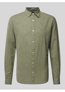 Koszula casualowa o kroju regular fit z kołnierzykiem typu kent model ‘CAIDENLS’ ze sklepu Peek&Cloppenburg  w kategorii Koszule męskie - zdjęcie 172182632