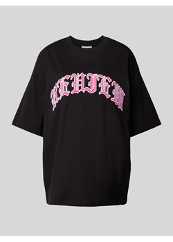 T-shirt o kroju oversized z wyhaftowanym logo ze sklepu Peek&Cloppenburg  w kategorii T-shirty męskie - zdjęcie 172182714