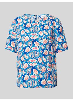 Bluzka z wiskozy z wzorem na całej powierzchni ze sklepu Peek&Cloppenburg  w kategorii Bluzki damskie - zdjęcie 172182751