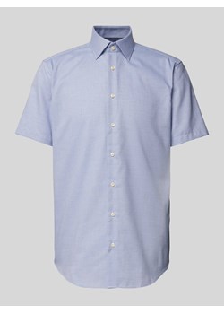 Koszula biznesowa o kroju regular fit z delikatnie fakturowanym wzorem ze sklepu Peek&Cloppenburg  w kategorii Koszule męskie - zdjęcie 172182790