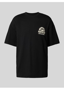 T-shirt z nadrukiem z napisem model ‘MYKONOS’ ze sklepu Peek&Cloppenburg  w kategorii T-shirty męskie - zdjęcie 172182990