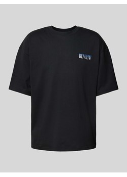 T-shirt z nadrukiem z logo i okrągłym dekoltem ze sklepu Peek&Cloppenburg  w kategorii T-shirty męskie - zdjęcie 172183024