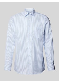 Koszula biznesowa o kroju modern fit w paski ze sklepu Peek&Cloppenburg  w kategorii Koszule męskie - zdjęcie 172183070