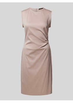 Sukienka etui o długości do kolan z okrągłym dekoltem ze sklepu Peek&Cloppenburg  w kategorii Sukienki - zdjęcie 172183123