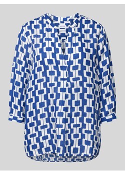 Bluzka lniana z rękawem o dł. 3/4 model ‘Washer!’ ze sklepu Peek&Cloppenburg  w kategorii Bluzki damskie - zdjęcie 172183182