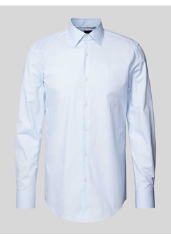 Koszula biznesowa o kroju slim fit z kołnierzykiem typu kent model ‘Hank’ ze sklepu Peek&Cloppenburg  w kategorii Koszule męskie - zdjęcie 172183190