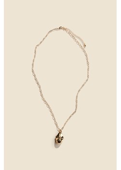 H & M - Długi naszyjnik z wisiorkiem - Złoty ze sklepu H&M w kategorii Naszyjniki - zdjęcie 172183463