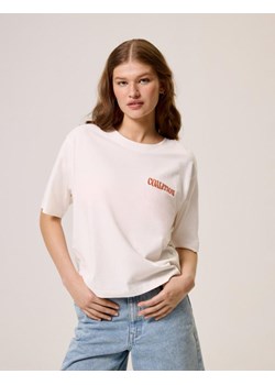 Koszulka CLTN DUAL Kremowy XS ze sklepu Diverse w kategorii Bluzki damskie - zdjęcie 172184501