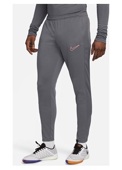 Męskie spodnie piłkarskie Dri-FIT Nike Academy - Szary ze sklepu Nike poland w kategorii Spodnie męskie - zdjęcie 172184690