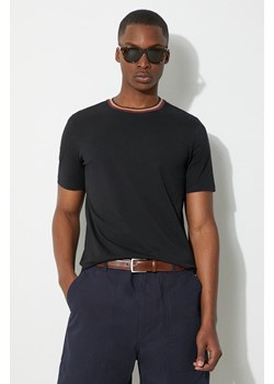 Paul Smith t-shirt bawełniany męski kolor czarny gładki M1R-697PS-H00084 ze sklepu PRM w kategorii T-shirty męskie - zdjęcie 172185483