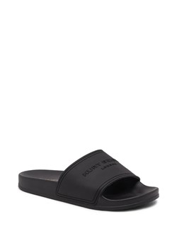 Kurt Geiger Klapki KGL POOL SLIDER MENS-BLACK/COMB-SYNTHETIC ze sklepu Gomez Fashion Store w kategorii Klapki męskie - zdjęcie 172185933