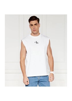 CALVIN KLEIN JEANS Tank top MONOLOGO | Regular Fit ze sklepu Gomez Fashion Store w kategorii T-shirty męskie - zdjęcie 172186101