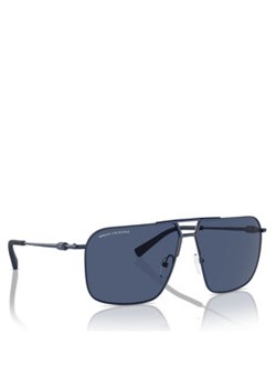 Armani Exchange Okulary przeciwsłoneczne 0AX2050S 609980 Granatowy ze sklepu MODIVO w kategorii Okulary przeciwsłoneczne męskie - zdjęcie 172187653