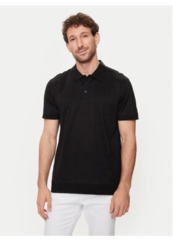 KARL LAGERFELD Polo 745007 542201 Czarny Regular Fit ze sklepu MODIVO w kategorii T-shirty męskie - zdjęcie 172187733