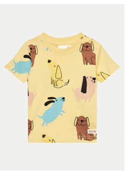 Coccodrillo T-Shirt WC4143203HBN Żółty Regular Fit ze sklepu MODIVO w kategorii Koszulki niemowlęce - zdjęcie 172187850
