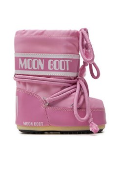 Moon Boot Śniegowce 14004300063 Różowy ze sklepu MODIVO w kategorii Buty zimowe dziecięce - zdjęcie 172187853
