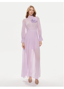 Kontatto Sukienka wieczorowa B447F Fioletowy Regular Fit ze sklepu MODIVO w kategorii Sukienki - zdjęcie 172187901