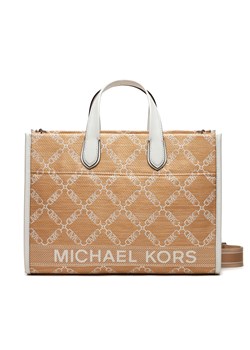 Torebka MICHAEL Michael Kors 30S4S3GT3O Beżowy ze sklepu eobuwie.pl w kategorii Torby Shopper bag - zdjęcie 172188613