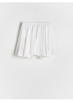 Reserved - Szorty imitujące spódnicę - biały ze sklepu Reserved w kategorii Spodenki dziewczęce - zdjęcie 172189923
