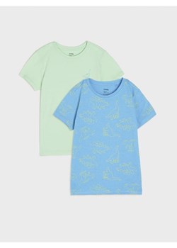 Sinsay - Koszulki 2 pack - mid blue ze sklepu Sinsay w kategorii T-shirty chłopięce - zdjęcie 172191594