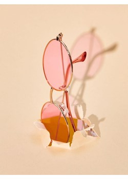 Sinsay - Okulary przeciwsłoneczne - różowy ze sklepu Sinsay w kategorii Okulary przeciwsłoneczne damskie - zdjęcie 172191681