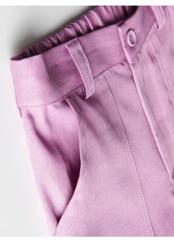 Reserved - Błyszczące spodnie - brudny róż ze sklepu Reserved w kategorii Spodnie dziewczęce - zdjęcie 172194583
