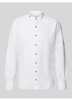Koszula biznesowa o kroju modern fit ze stójką ze sklepu Peek&Cloppenburg  w kategorii Koszule męskie - zdjęcie 172195381