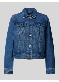 Kurtka jeansowa z kieszeniami na piersi ze sklepu Peek&Cloppenburg  w kategorii Kurtki damskie - zdjęcie 172195403