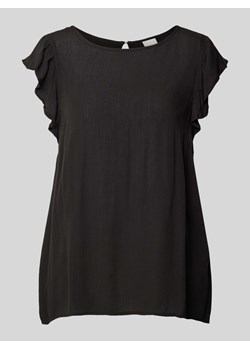 Top bluzkowy z okrągłym dekoltem model ‘Marrakech’ ze sklepu Peek&Cloppenburg  w kategorii Bluzki damskie - zdjęcie 172195423