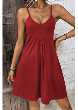 Sukienka MONTODA RED ze sklepu Ivet Shop w kategorii Sukienki - zdjęcie 172195551