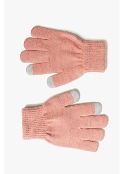 Rękawiczki dziewczęce - różowe ze sklepu 5.10.15 w kategorii Rękawiczki dziecięce - zdjęcie 172195610