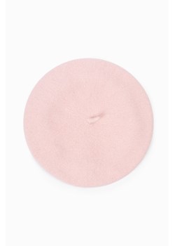 Czapka dla dziewczynki w kolorze różowym - beret ze sklepu 5.10.15 w kategorii Czapki dziecięce - zdjęcie 172195632