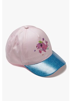 Różowa czapka z daszkiem - Delfin - 5.10.15. ze sklepu 5.10.15 w kategorii Czapki dziecięce - zdjęcie 172195711