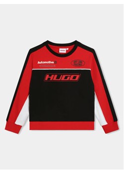 Hugo Bluza G00027 S Czerwony Regular Fit ze sklepu MODIVO w kategorii Bluzy chłopięce - zdjęcie 172196260
