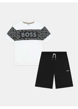 Boss Komplet t-shirt i spodenki J50746 S Kolorowy Regular Fit ze sklepu MODIVO w kategorii Komplety chłopięce - zdjęcie 172196320
