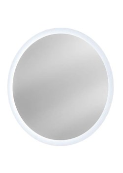 Okrągłe wiszące lustro łazienkowe Monako 2S 60 cm ze sklepu Edinos.pl w kategorii Lustra - zdjęcie 172200583