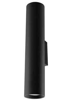 Nowoczesny kinkiet tuba E738-Lagor - czarny ze sklepu Edinos.pl w kategorii Lampy ścienne - zdjęcie 172200753