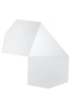 Nowoczesny ledowy kinkiet E748-Tri - biały ze sklepu Edinos.pl w kategorii Lampy ścienne - zdjęcie 172200771