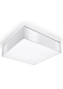 Elegancki kwadratowy plafon E796-Horux - biały ze sklepu Edinos.pl w kategorii Lampy sufitowe - zdjęcie 172200961