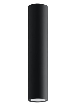 Nowoczesny plafon tuba E808-Lagor - czarny ze sklepu Edinos.pl w kategorii Lampy sufitowe - zdjęcie 172200990