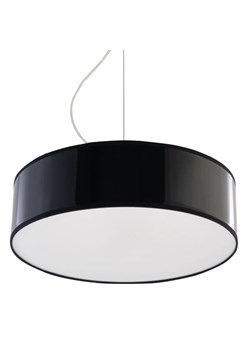 Okrągła lampa wisząca E817-Arens - czarny ze sklepu Edinos.pl w kategorii Lampy wiszące - zdjęcie 172201050