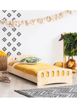 Drewniane łóżko dziecięce ze stelażem - Mailo 11X ze sklepu Edinos.pl w kategorii Łóżka dziecięce - zdjęcie 172202011
